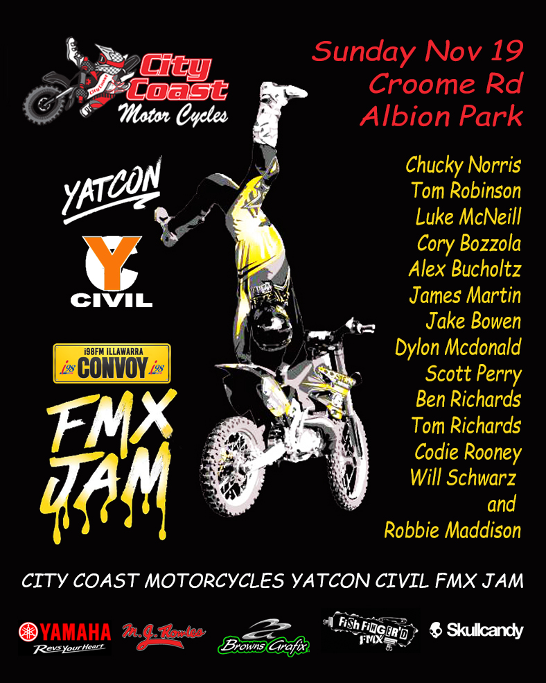 City Coast Motorcycles Yatcon Civil FMX Jam