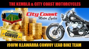 The Kembla & City Coast Motorcyles Lead Bike Team