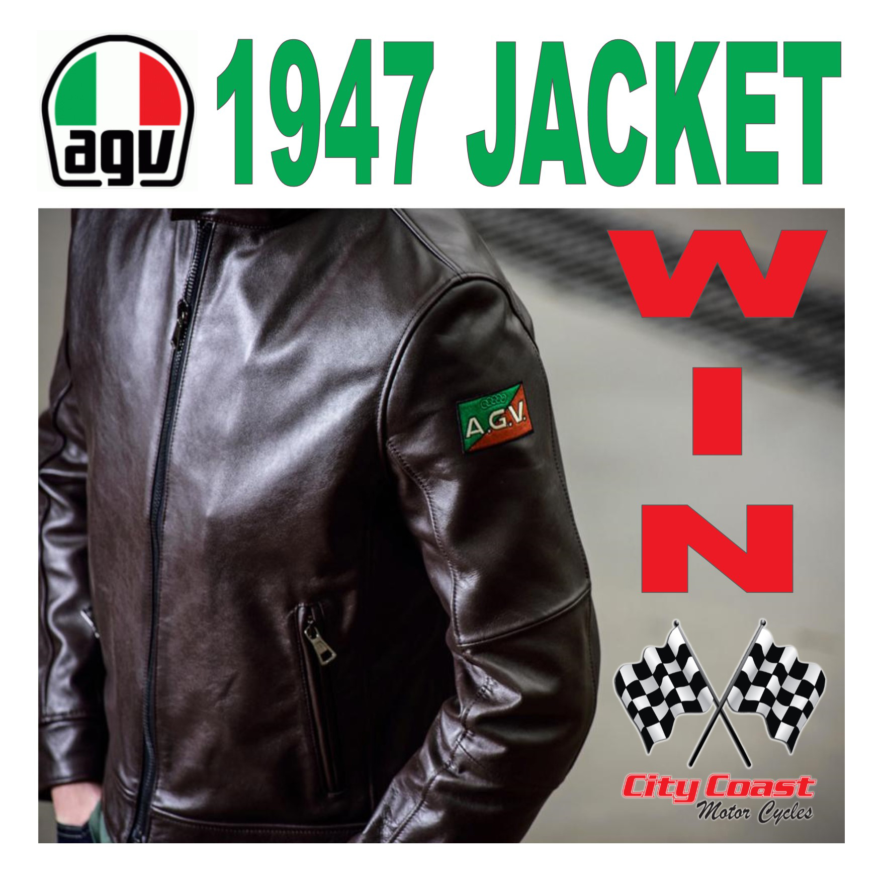 win an AGV 1947 jacket