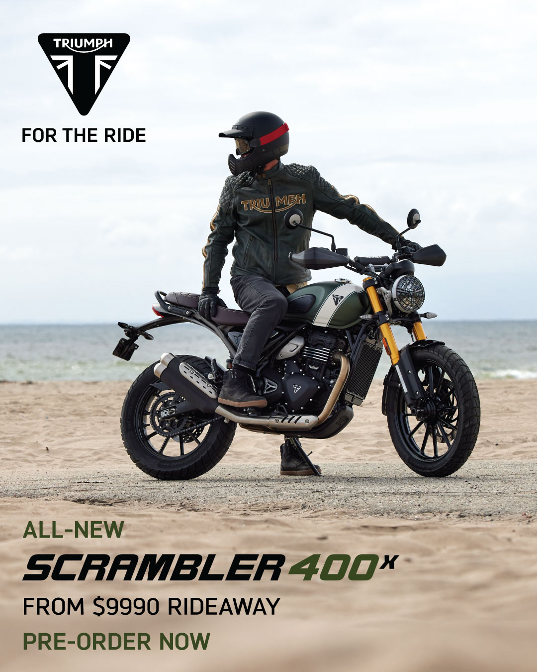 Preorder the new Scrambler 400 X
