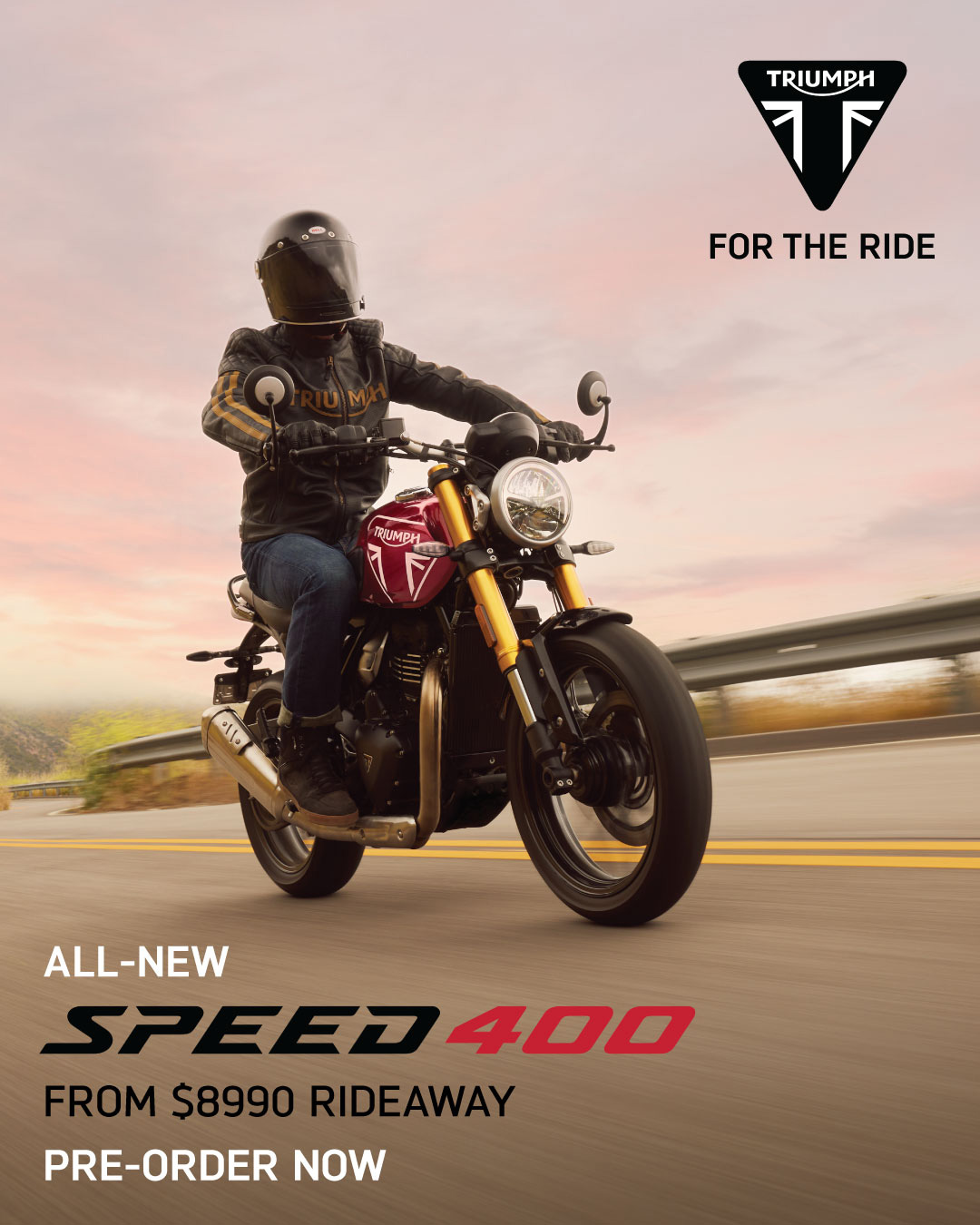 Preorder the new Triumph Speed 400
